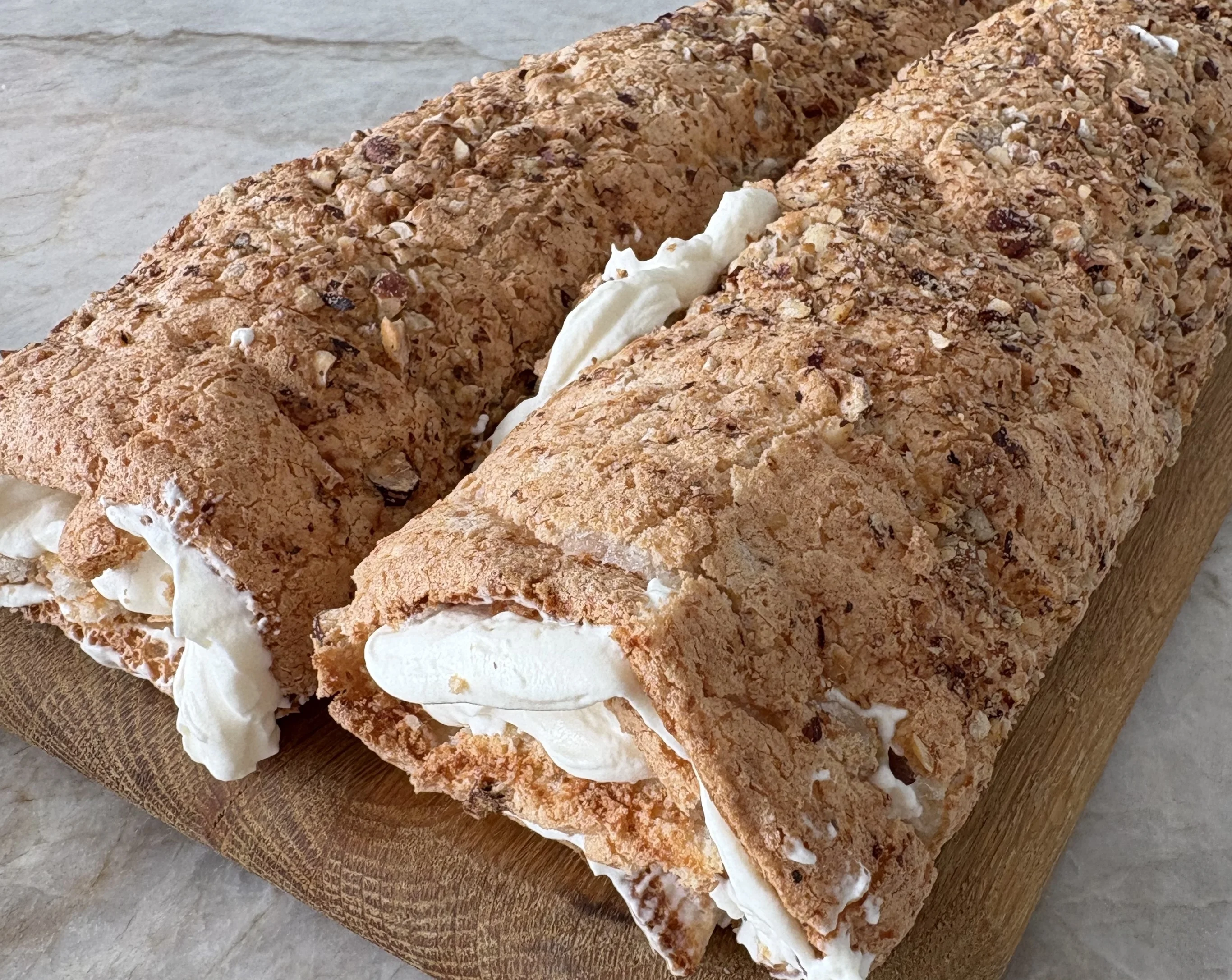 Jordbærroulade
